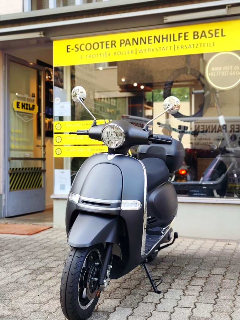 E-Scooter Pannenhilfe Basel Verkauf und Reparatur Service